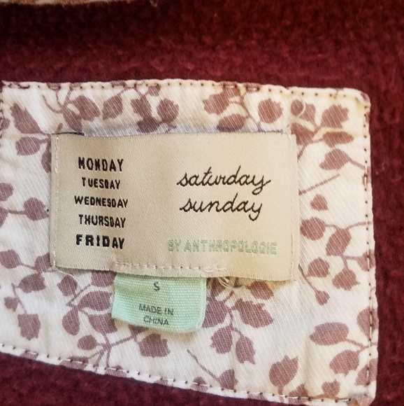 Anthropologie cardigan sweatshirt. Hoodie - Picture 3 of 10